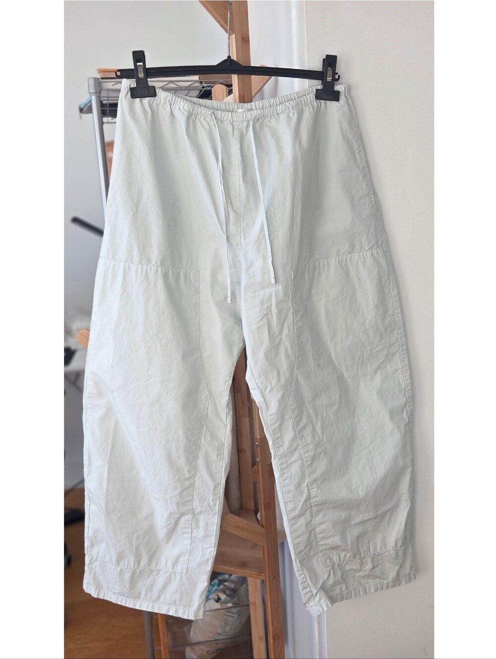 LESET Kyoto Carpenter Pant White - Picture 2 of 8